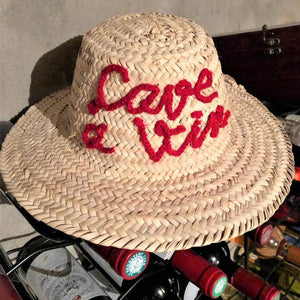 Chapeau de paille - Personnalisable